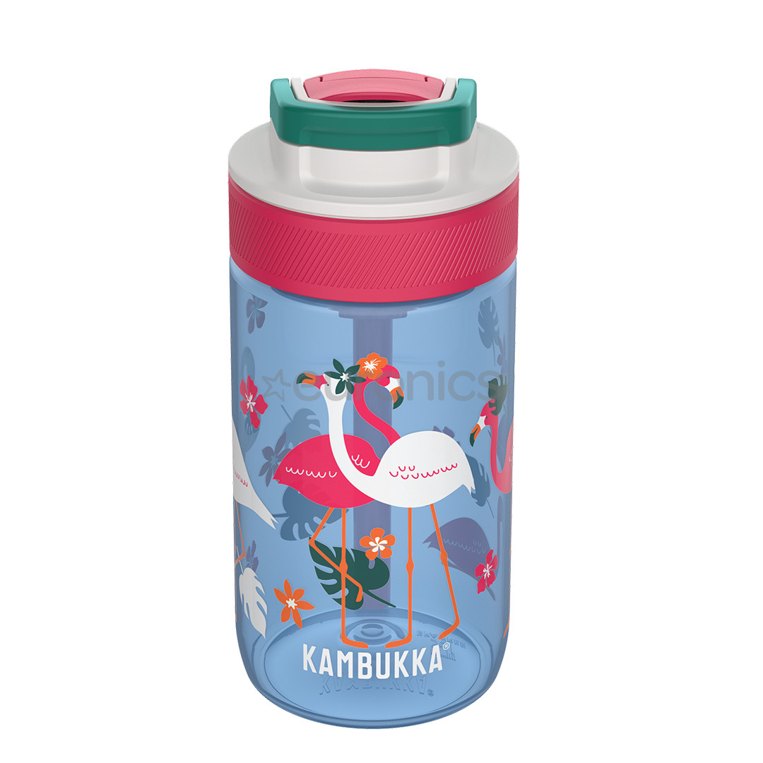Kambukka Lagoon, 400 ml, Blue Flamingo - Kids Bottle