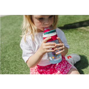 Kambukka Lagoon, 400 ml, Blue Flamingo - Kids Bottle