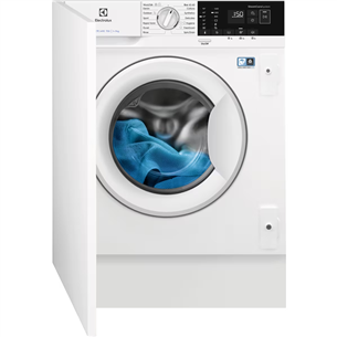 Electrolux 700 SteamCare, 7 kg, dziļums 54 cm, 1400 apgr/min. - Iebūvējama veļas mazgājamā mašīna EWN7F447WI