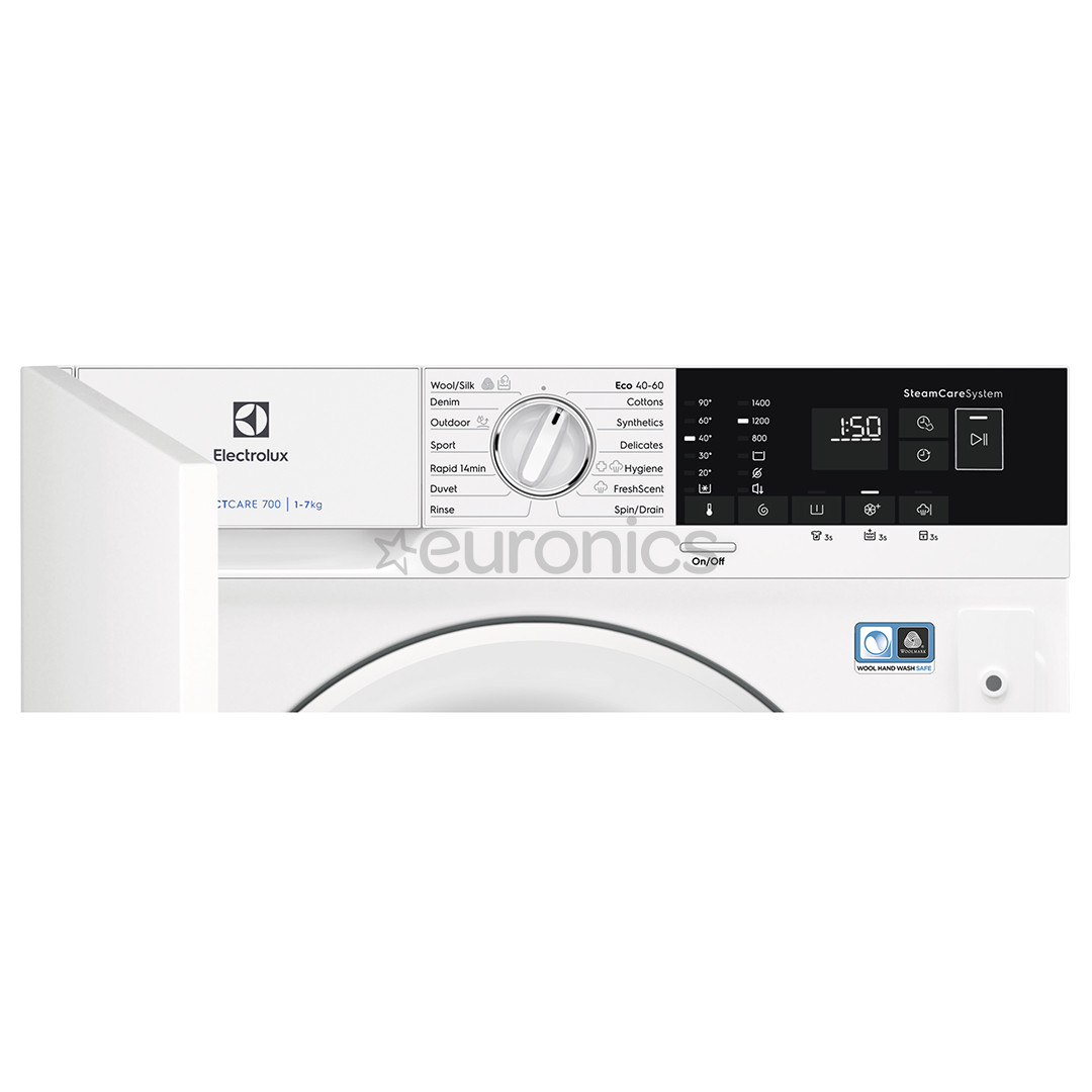 Electrolux 700 SteamCare, 7 kg, depth 54 cm, 1400 rpm - Built-in washing machine