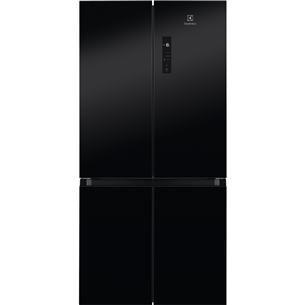 Electrolux 900 Frost Free, 522 L, augstums 190 cm, melna - SBS ledusskapis ELT9VE52M0