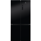 Electrolux 900 Frost Free, 522 L, augstums 190 cm, melna - SBS ledusskapis