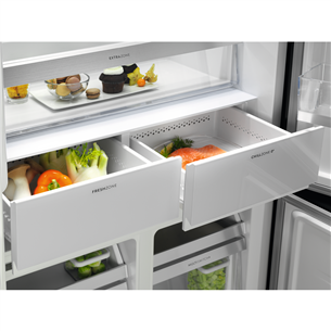 Electrolux 900 Frost Free, 522 L, augstums 190 cm, melna - SBS ledusskapis
