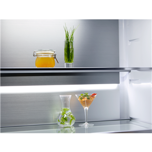 Electrolux 900 Frost Free, 522 L, augstums 190 cm, melna - SBS ledusskapis