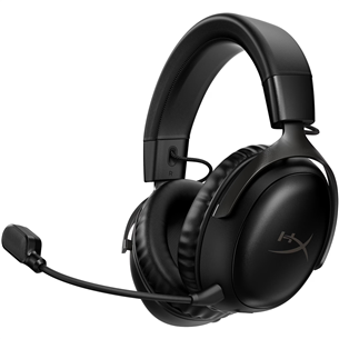 HyperX Cloud III Wireless, melna - Bezvadu austiņas 77Z45AA