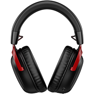 HyperX Cloud III Wireless, melna/sarkana - Bezvadu austiņas