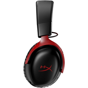 HyperX Cloud III Wireless, melna/sarkana - Bezvadu austiņas