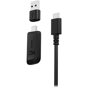HyperX Cloud III Wireless, melna/sarkana - Bezvadu austiņas