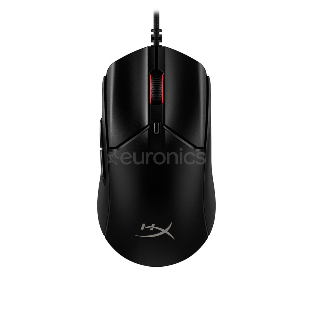 HyperX Pulsefire Haste 2, melna - Datorpele ar vadu