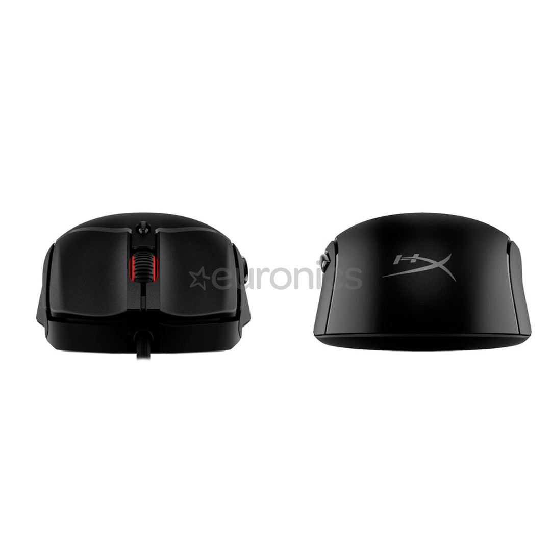 HyperX Pulsefire Haste 2, melna - Datorpele ar vadu