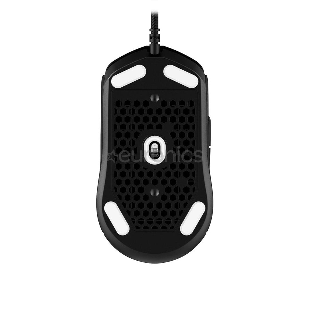 HyperX Pulsefire Haste 2, melna - Datorpele ar vadu