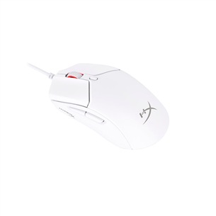 HyperX Pulsefire Haste 2, balta - Datorpele ar vadu