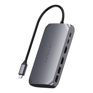 Satechi USB-C Multimedia Adapter M1, pelēka - Adapteris ST-UCM1HM