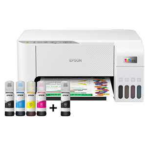 Epson EcoTank L3256, balta - Daudzfunkciju tintes printeris C11CJ67407