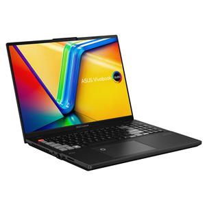 ASUS Vivobook Pro 16X, OLED 3.2K, i7, 32 GB, 1 TB, RTX 4070, ENG, melna - Portatīvais dators