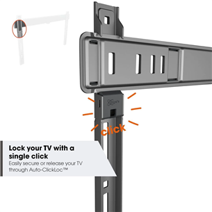 Vogel's TVM 5405 Fixed, 32'' - 77'', pelēka - Sienas stiprinājums televizoriem