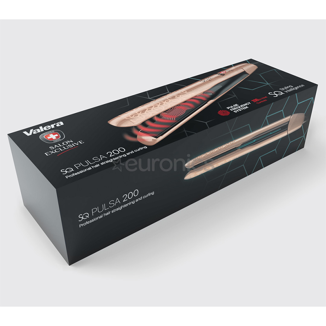 Valera SQ Pulsa 200, rozā zelta - Matu taisnotājs