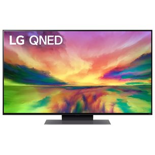 LG QNED823RE, 50'', Ultra HD, QNED, centra statīvs, melna - Televizors
