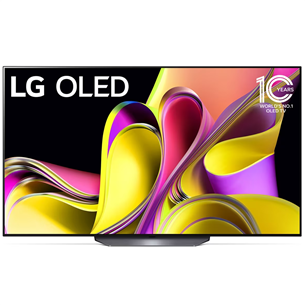 LG OLED B3, 55'', Ultra HD, OLED, centra statīvs, melna - Televizors