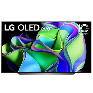 LG OLED evo C3, 83'', Ultra HD, OLED, серебристый - Телевизор OLED83C31LA.AEU