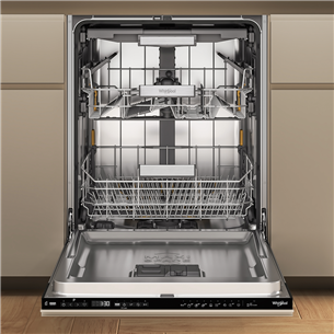 Whirlpool, 15 комплектов посуды, ширина 60 см - Интегрируемая посудомоечная машина