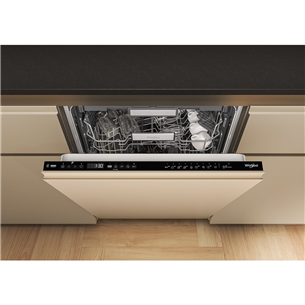 Whirlpool, 15 place settings, width 60 cm - Built-in dishwasher