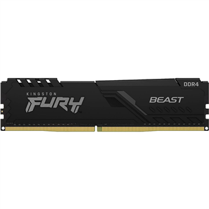 Kingston RAM Fury Beast 16GB DDR4-3200 - Operatīvā atmiņa KF432C16BB/16