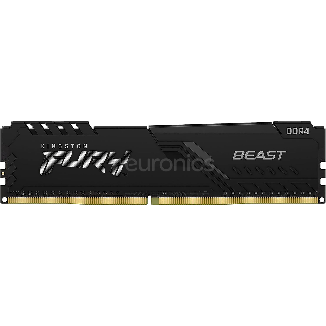 Kingston RAM Fury Beast 16GB DDR4-3200 - Operatīvā atmiņa