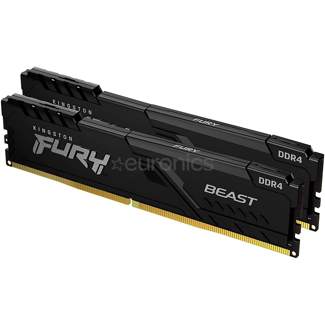 Kingston RAM Fury Beast 64GB DDR4-3200 Kit2 - Operatīvā atmiņa