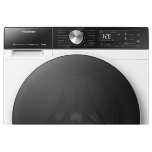 Hisense, 12/8 kg, dziļums 64 cm, 1400 apgr/min., balta - Veļas mazgājamā mašīna ar žāvētāju