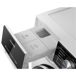 Hisense, 12/8 kg, dziļums 56 cm, 1400 apgr/min., balta - Veļas mazgājamā mašīna ar žāvētāju