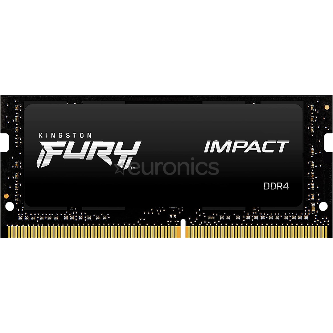 Kingston RAM Fury Impact 8GB DDR4-3200 Notebook - Operatīvā atmiņa