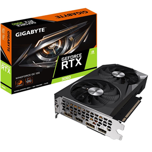 Gigabyte NVIDIA GeForce RTX 3060, 12GB, GDDR6, 192 bit - Grafiskā karte