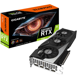 Gigabyte NVIDIA GeForce RTX 3060, 12 ГБ, GDDR6, 192 бит - Графическая карта