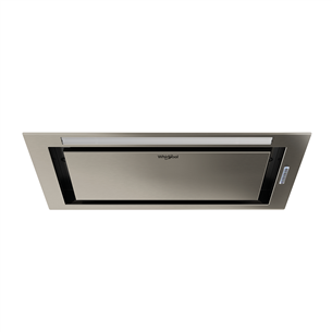 Whirlpool, 395 m³/h, width 51,4 cm, inox - Built-in cooker hood