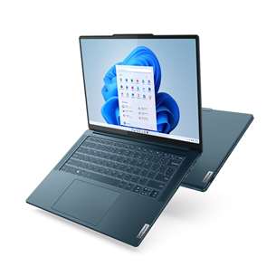 Lenovo Yoga Pro 9 14IRP8, 14,5'', 4K, Mini LED, touch, i7, 32 GB, 1 TB, RTX 4050, SWE, tirkīza - Portatīvais dators 83BU000YMX