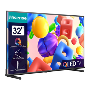 Hisense A5KQ, 32", Full HD, QLED, черный - Телевизор