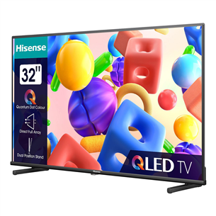 Hisense A5KQ, 32", Full HD, QLED, melna - Televizors