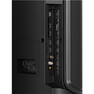 Hisense U7KQ, 55'', Ultra HD, Mini LED, centra statīvs, melna - Televizors