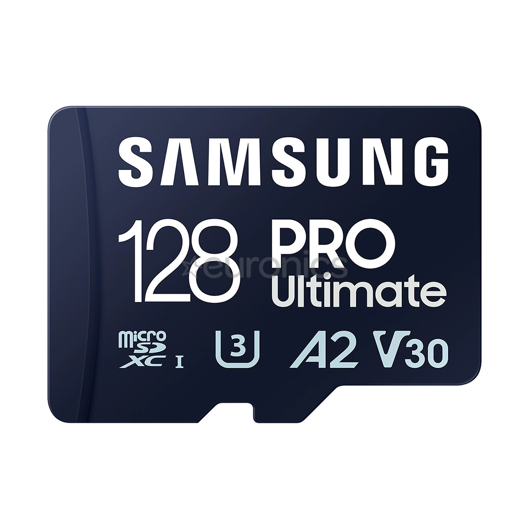Samsung PRO Ultimate, microSDXC, SD adapteris, 128 GB - Atmiņas karte