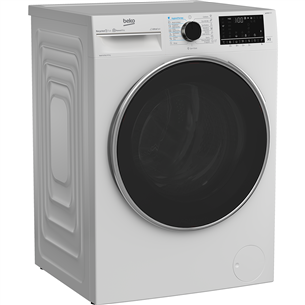 Beko, Beyond, 9/6 kg, dziļums 60 cm, 1400 apgr/min., balta - Veļas mazgājamā mašīna ar žāvētāju