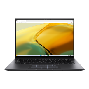 Asus Zenbook 14 OLED, 2.8K, Ryzen 7, 16 GB, 1 TB, melna - Portatīvais dators