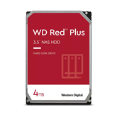 Western Digital WD Red Plus NAS, 4 ТБ, 5400 об/мин, 3,5" - Жесткий диск HDD