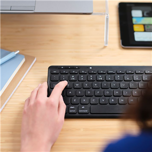 Trust Lyra Compact, SWE, black - Wireless keyboard