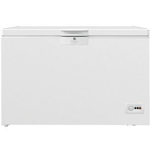 Beko, 360 L, augstums 86 cm, balta - Lādes tipa saldētava HSM40031