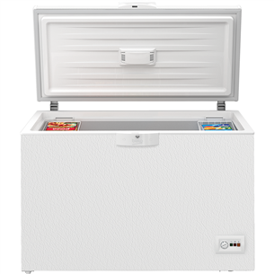 Beko, 360 L, augstums 86 cm, balta - Lādes tipa saldētava