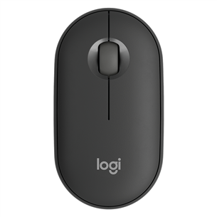 Logitech Pebble Mouse 2 M350s BT, melna - Bezvadu datorpele