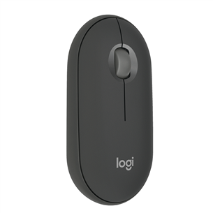 Logitech Pebble Mouse 2 M350s BT, melna - Bezvadu datorpele