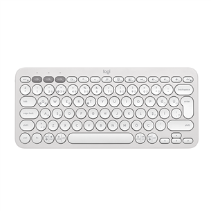 Logitech Pebble Keys 2 K380s, SWE, balta - Bezvadu klaviatūra 920-011880