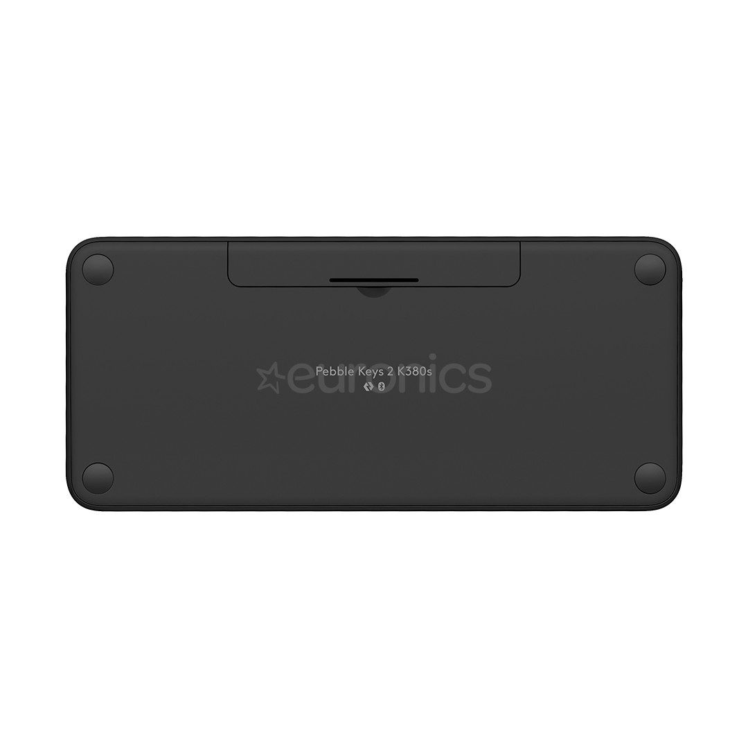 Logitech Pebble Keys 2 K380s, SWE, melna - Bezvadu klaviatūra
